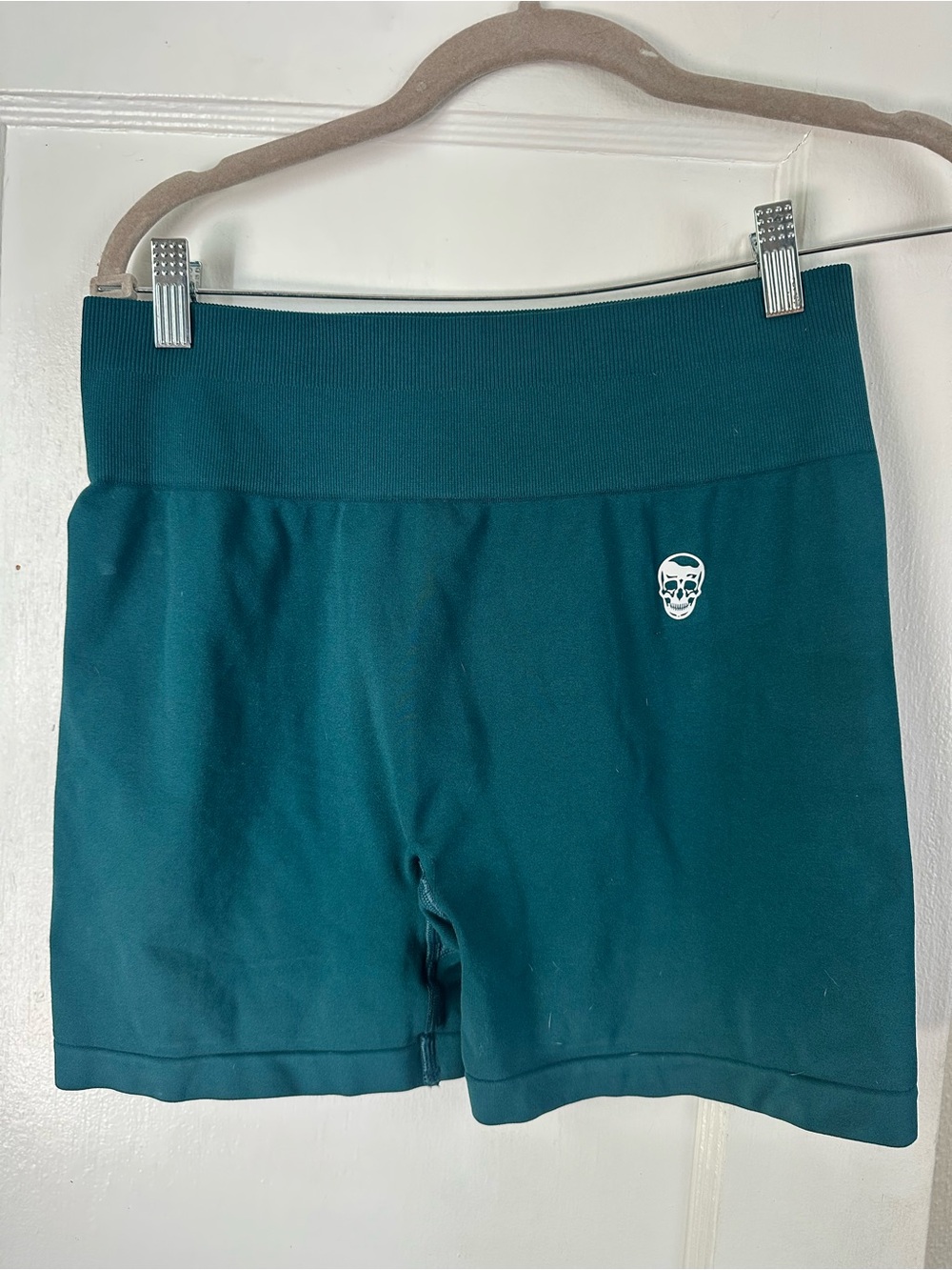 Gymreapers women’s High-Waist Teal Women’s Shorts
